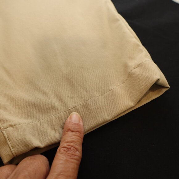 Lululemon Mens Commission Classic Tapered Golf Pants Ventilated Tan Size 36 - Picture 12 of 12